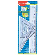 JUEGO DE GEOMETRIA MAPED 30 CM GEOMETRIC